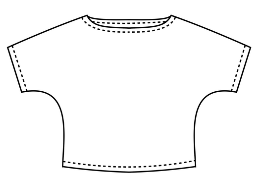 TOP WITH GROW-ON SLEEVE SIZE 20 - A0 Format